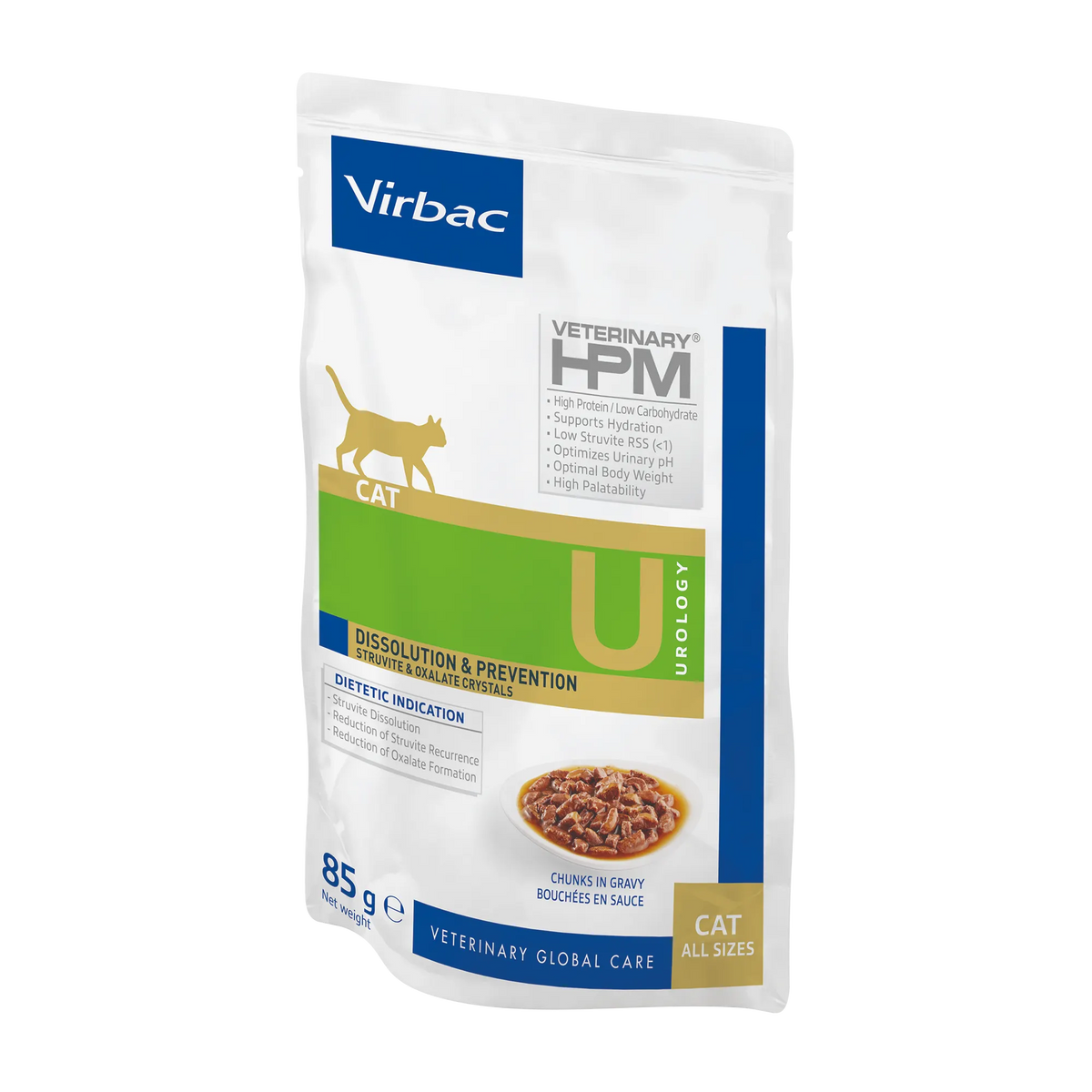 Virbac Veterinary HPM Diététique Urology Dissolution & Prévention sachets - pâtée chat