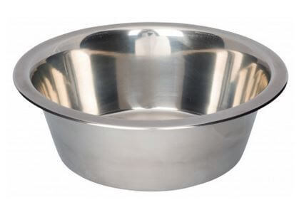 Ecuelle en inox chien