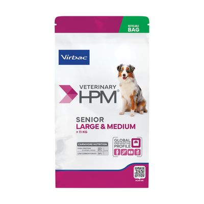 Virbac Veterinary HPM Senior Large & Medium Dog - croquettes chien