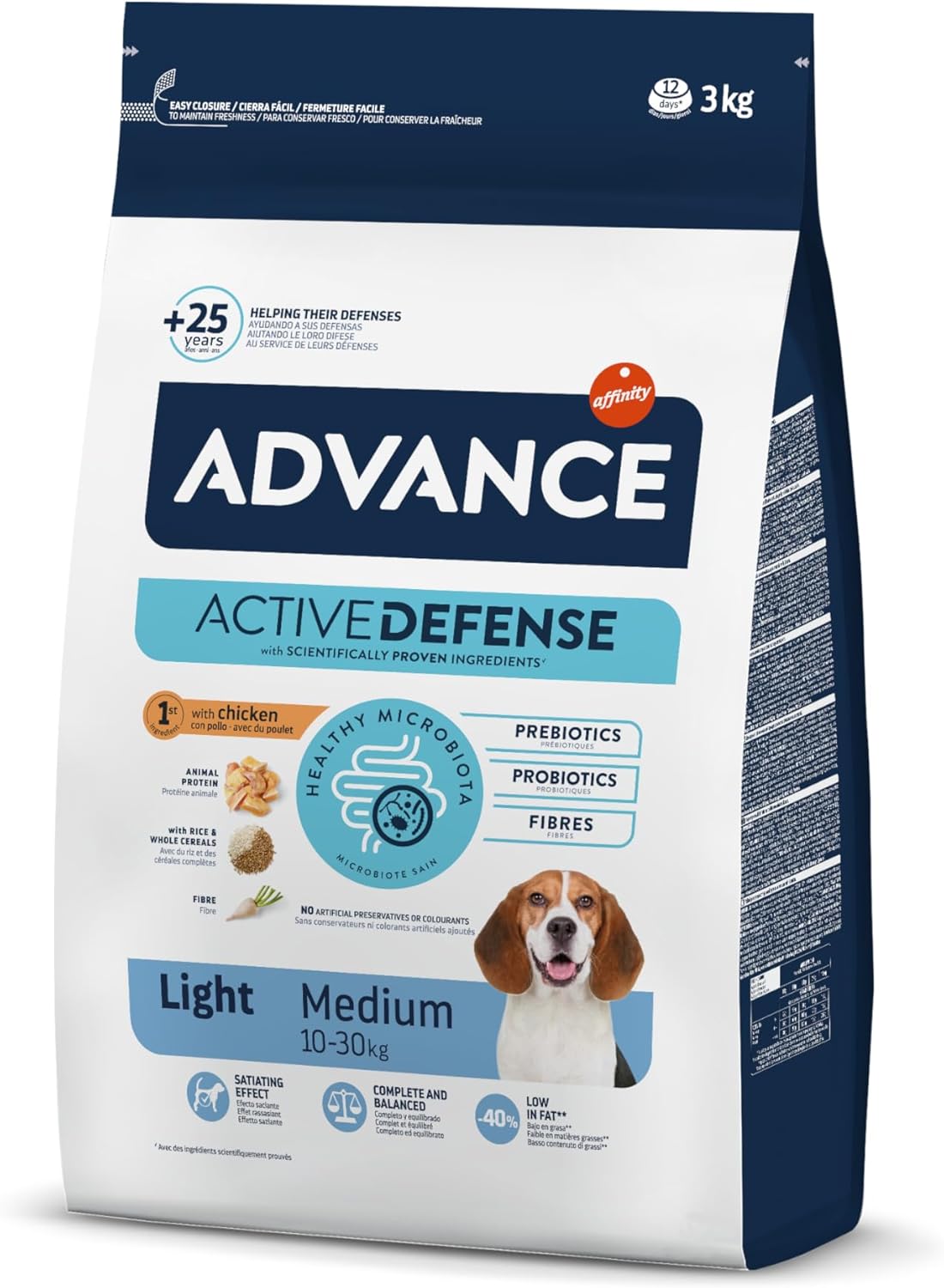 ADVANCE CN MEDIUM LIGHT CHICKEN 3KG