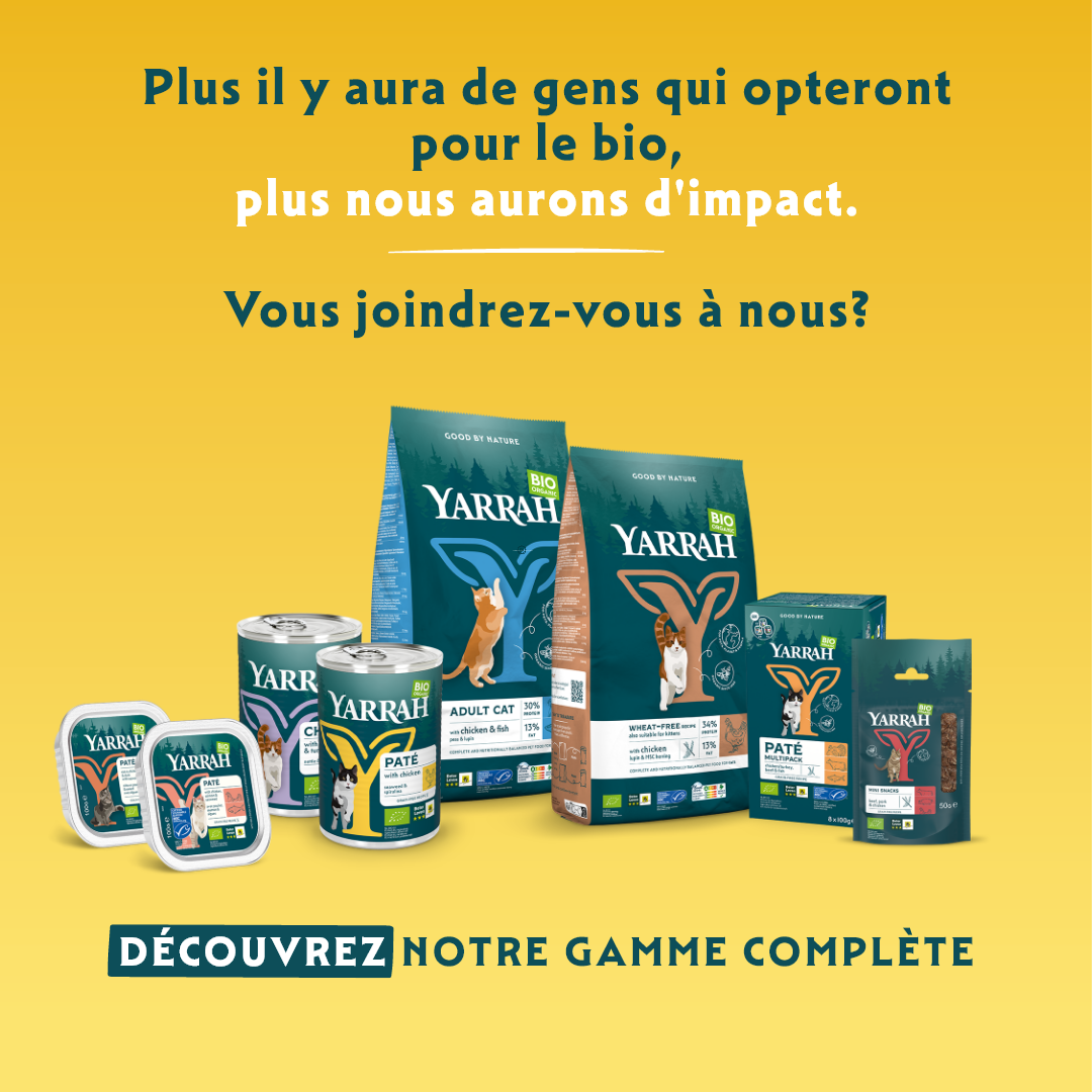 Yarrah bio - pâtée chat