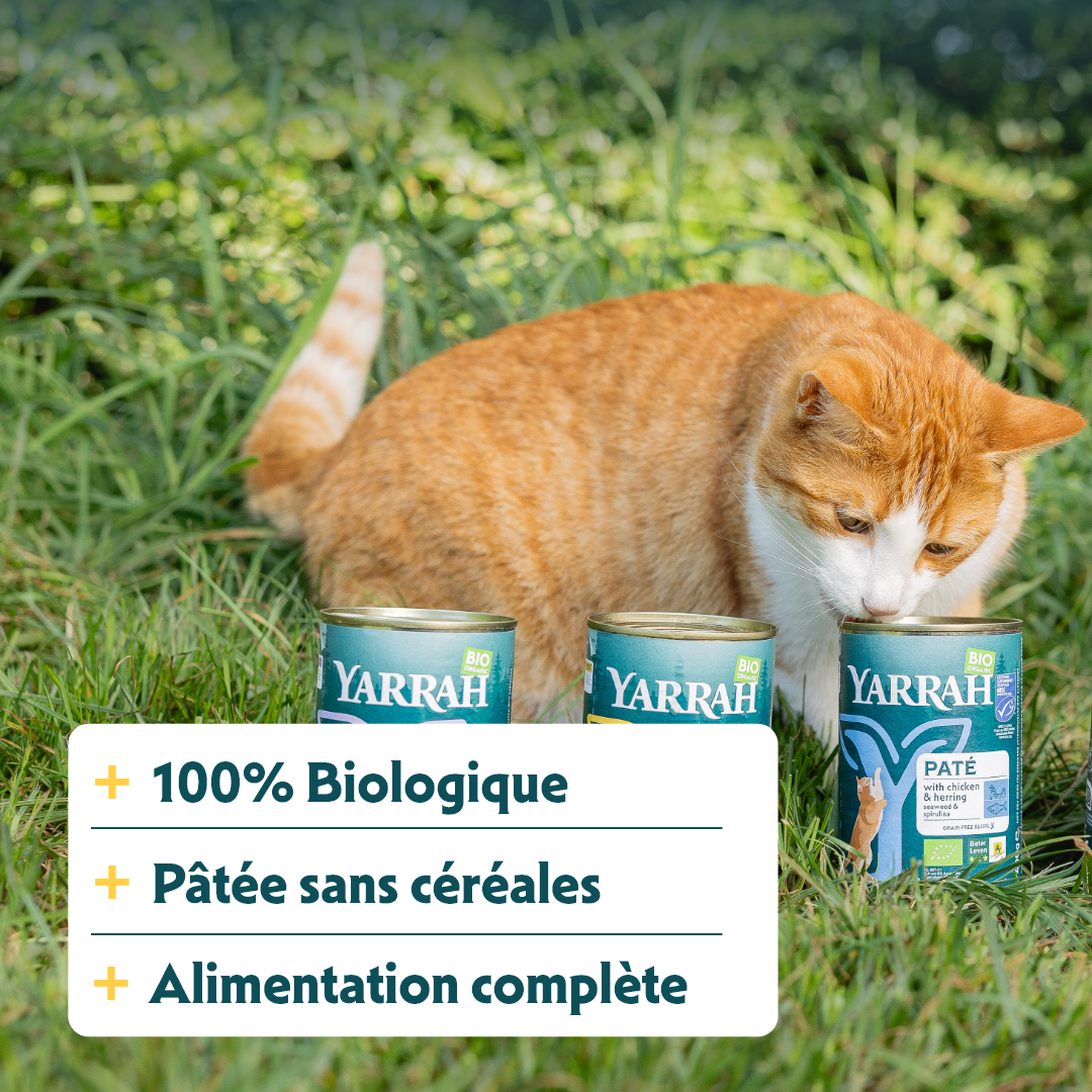 Yarrah bio - pâtée chat