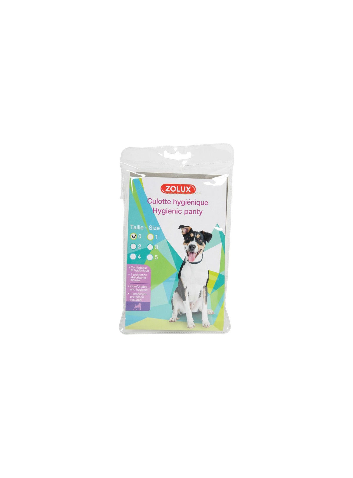 Culotte hygiénique canine