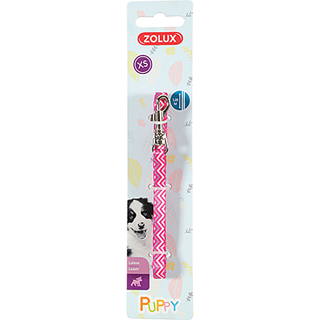 Laisse Pixie Puppy rose