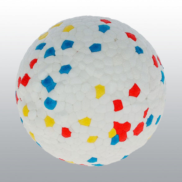 Balle à lancer multicolore pour chien