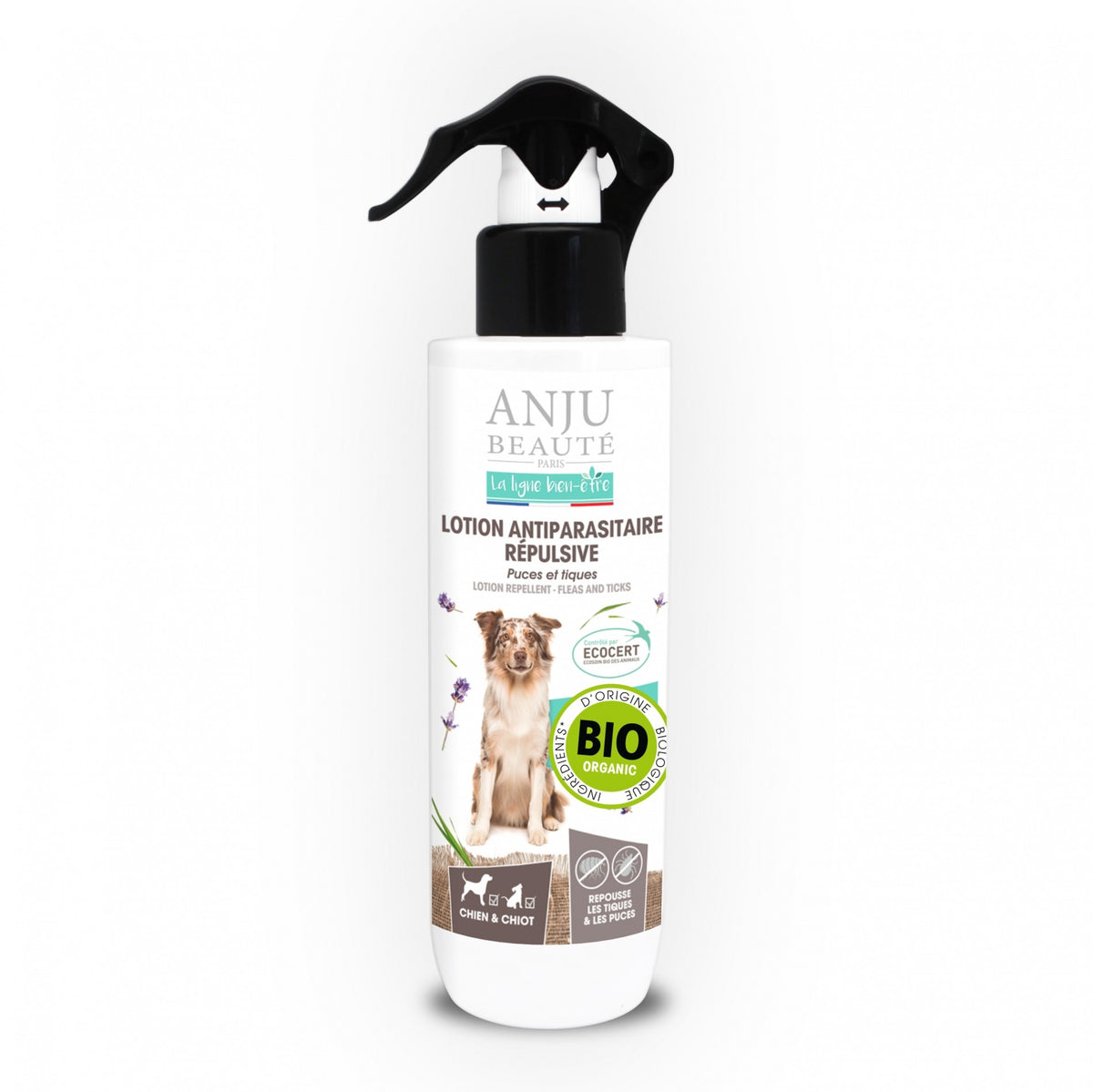 Lotion antiparasitaire répulsive chien & chiot