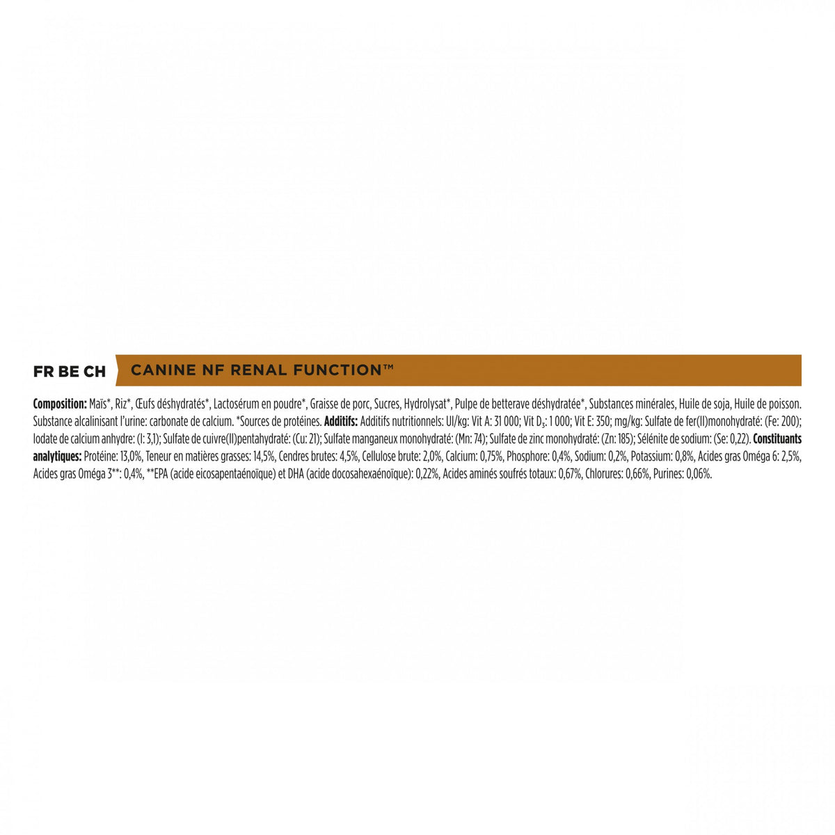 Pro Plan Veterinary Diets NF Renal Function - aliment chien