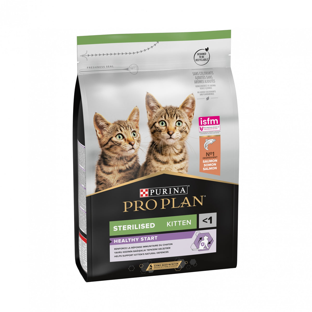 PRO PLAN Healthy Start Sterilised Kitten au Saumon - Croquettes pour chaton