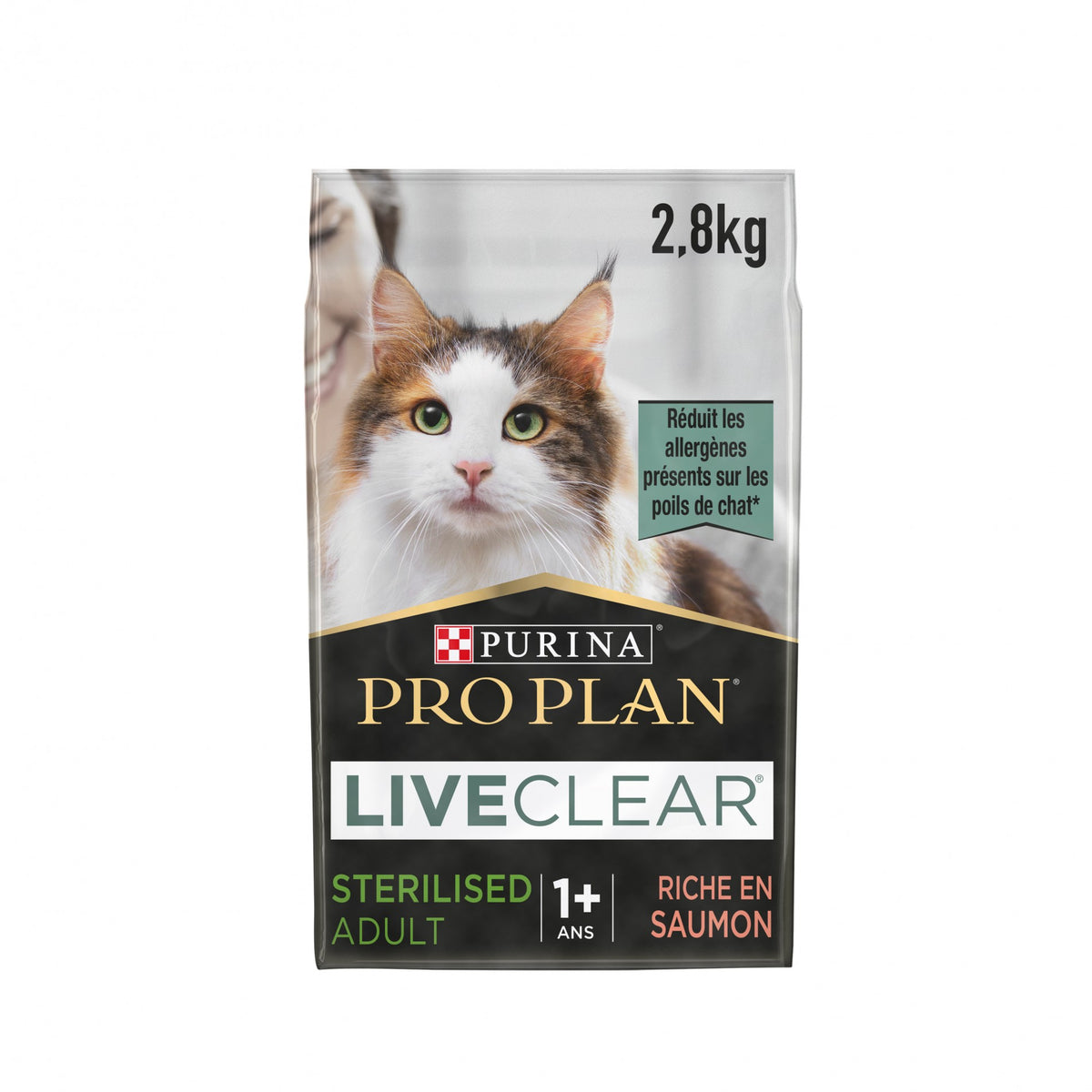 PRO PLAN LiveClear Sterilised Adult au Saumon - Croquettes pour chat