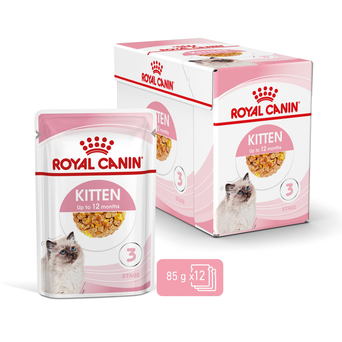 Royal Canin Kitten en gelée - pâtée chaton