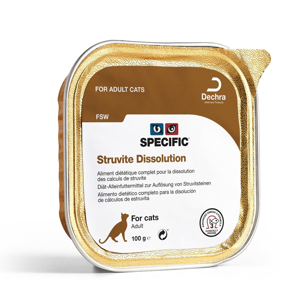 Specific Struvite Dissolution FSW - pâtée chat