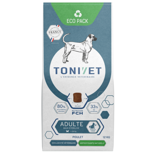 TONIVET Adulte Maxi Stérilisé croquette pour chien