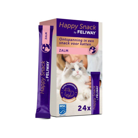 Happy snack by FELIWAY saumon - Chat