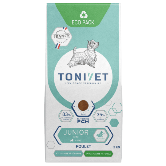 Tonivet Junior Mini Croquette Pour Chiot