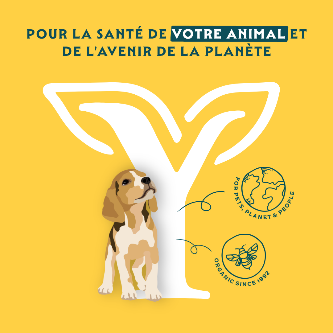 Yarrah croquettes bio pour chiot
