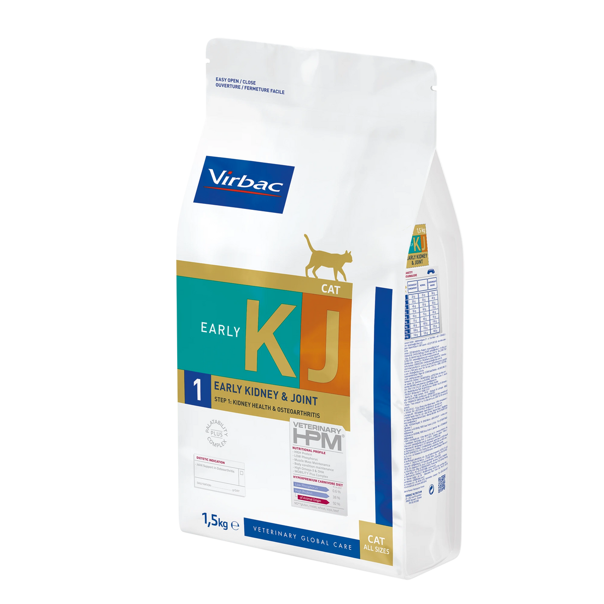 Virbac Veterinary HPM Diététique Early Kidney Joint - croquettes chat