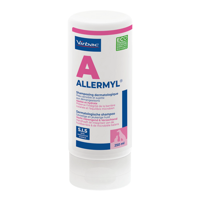 Allermyl shampoing dermatologique chien, chat