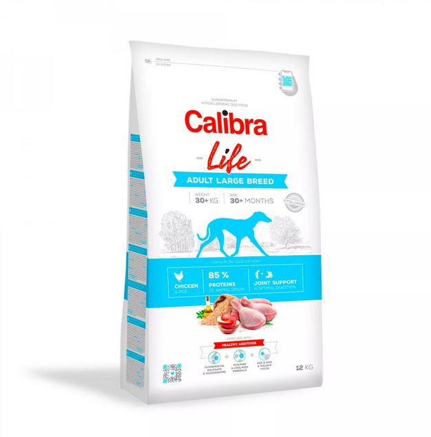 Calibra Life adulte Large au poulet - croquettes chien
