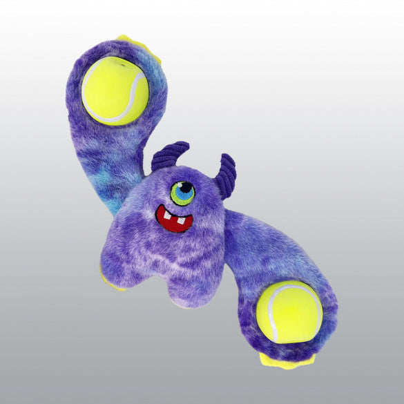 Jouet Kong Woozles monster pour chien