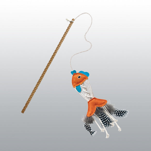 Canne à pêche doté d&
