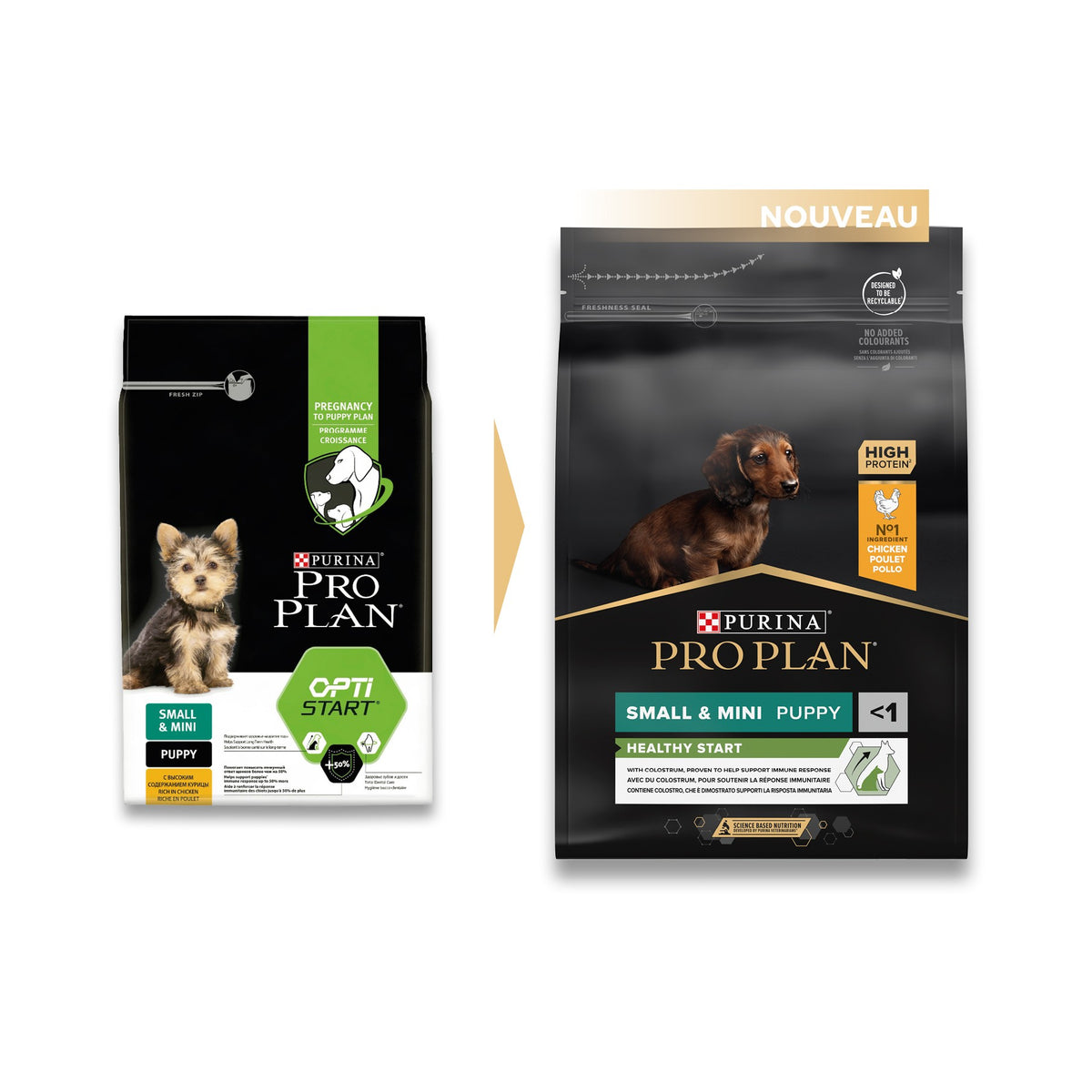 PRO PLAN Healthy Start Small &amp; Mini Puppy au Poulet - Croquettes pour chien