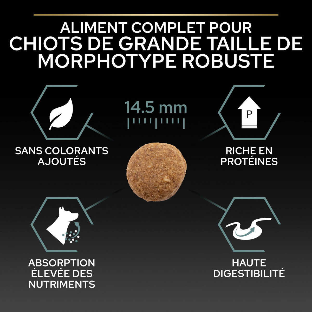 PRO PLAN Sensitive Digestion Large Robust Puppy à la Agneau- Croquettes pour chien