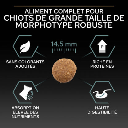 PRO PLAN Sensitive Digestion Large Robust Puppy à la Agneau- Croquettes pour chien