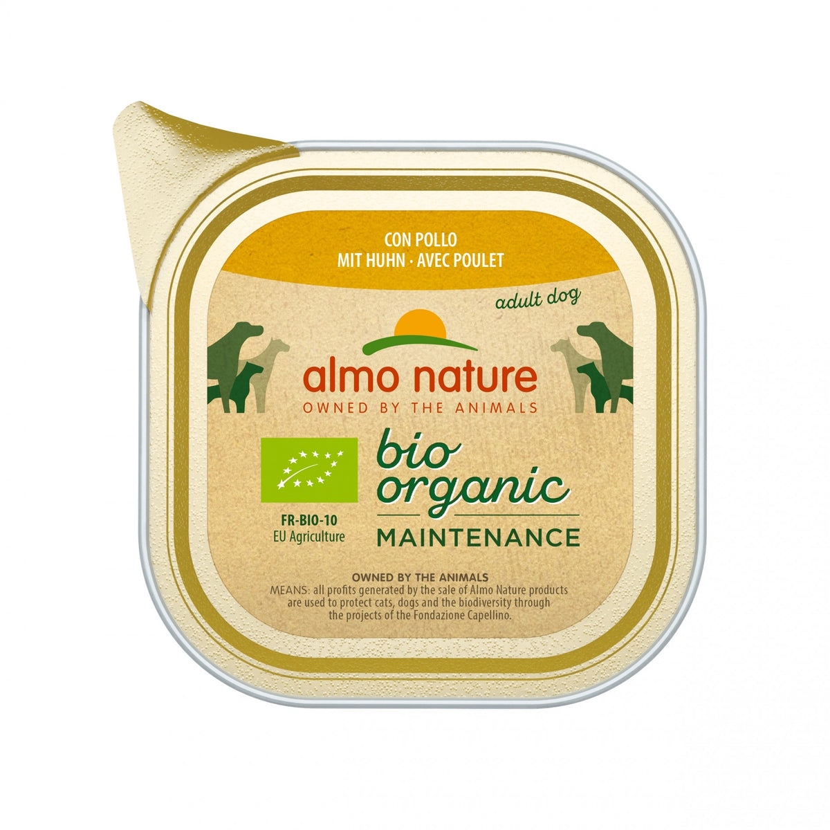 Almo Nature Bio Organic Maintenance adulte - pâtée chien