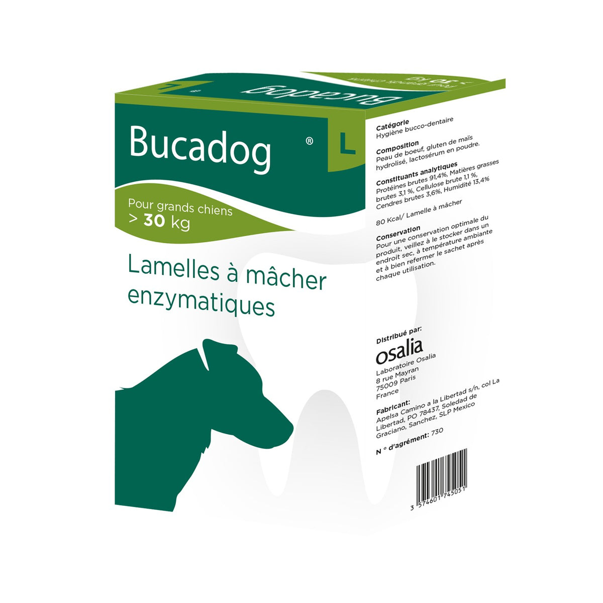 Bucadog lamelles