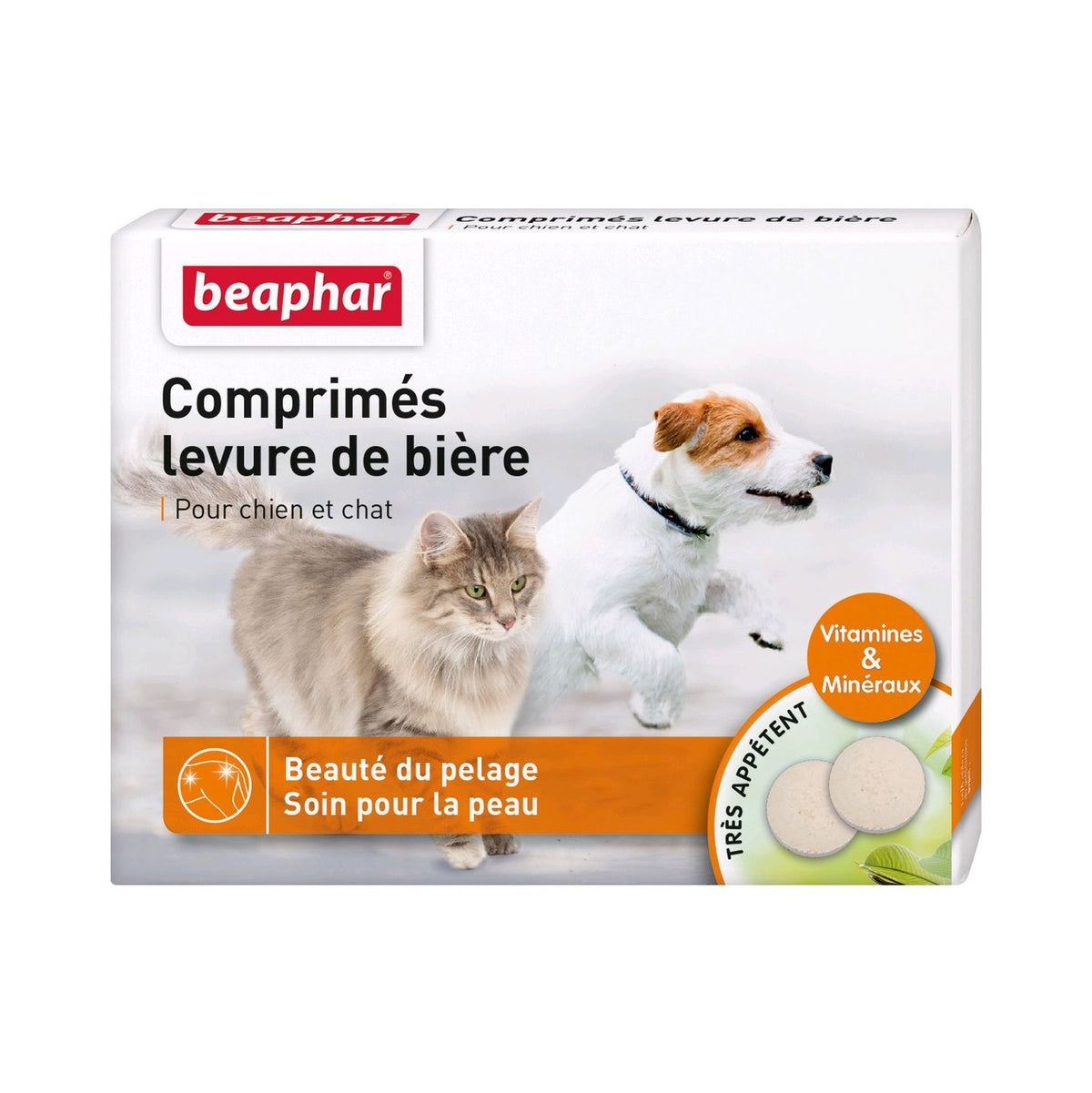 Levure de bière beauté du pelage et soin de la peau chien, chat