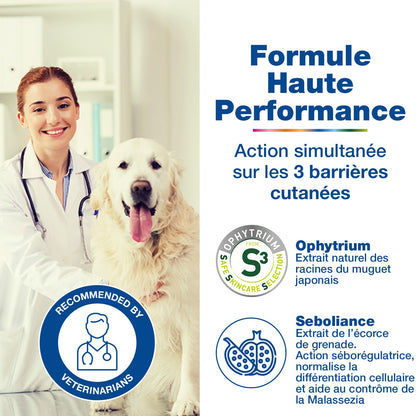 Douxo S3 Seb Soin sans rinçage peaux grasses chat, chien