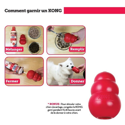 Jouet Extreme Kong à mâcher ultra-résistant chien