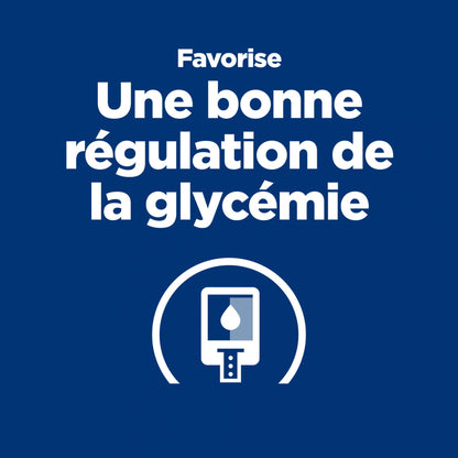 HILL’S Prescription Diet w/d Diabetes Care en Boîtes au Poulet – Pâtée pour chien