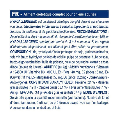 Royal Canin Veterinary Hypoallergenic - aliment pour chien