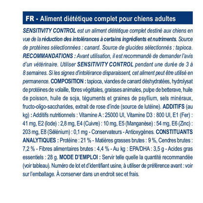 Royal Canin Veterinary Sensitivity Control - Croquettes pour chien