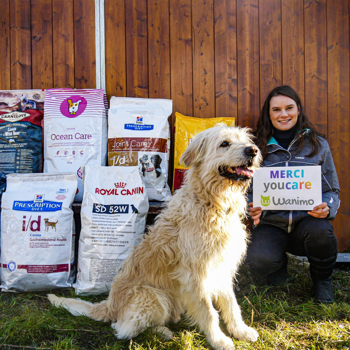Offrez 35 repas aux animaux des refuges, YouCare