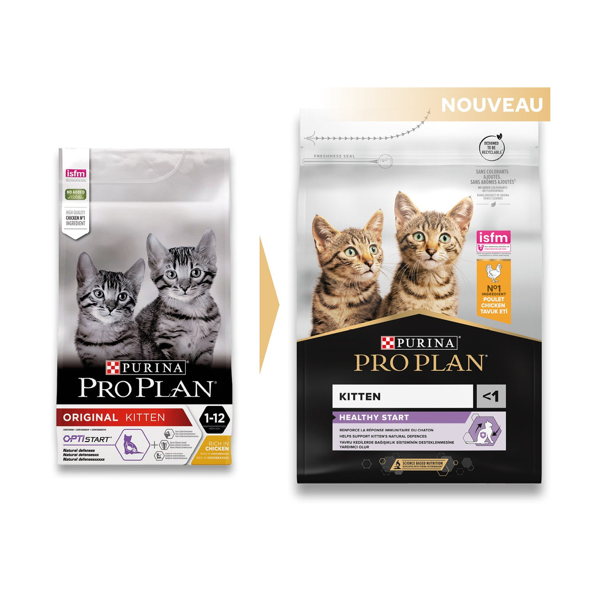 PRO PLAN Healthy Start Kitten au Poulet - Croquettes pour chaton