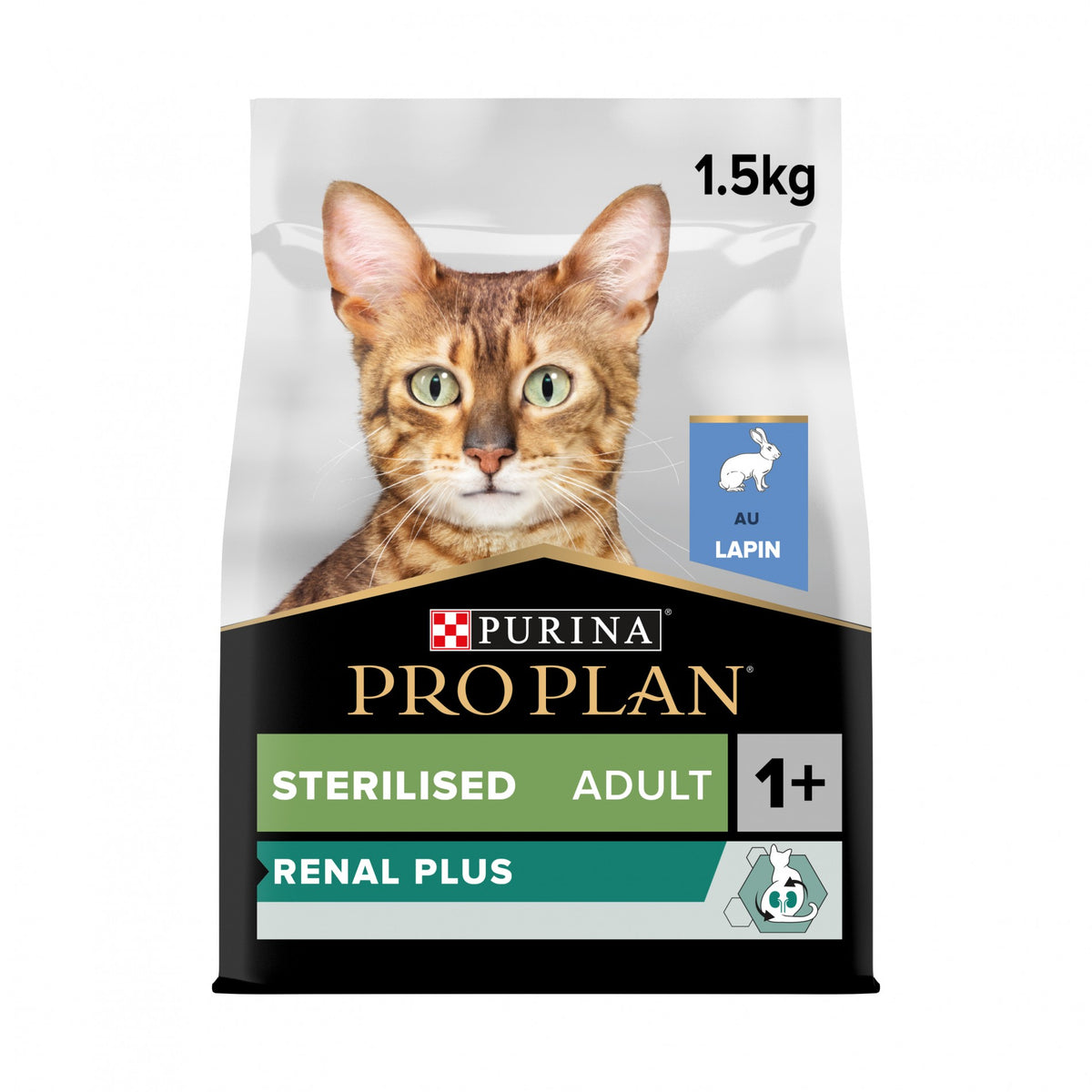 Pro Plan Renal Plus Sterilised Adult au lapin - croquettes chat