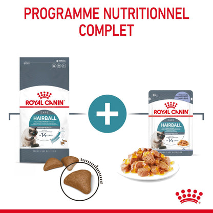 Royal Canin Hairball Care en gelée – pâtée chat