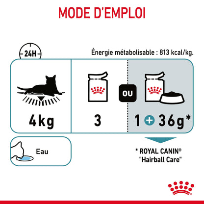 Royal Canin Hairball Care en gelée – pâtée chat