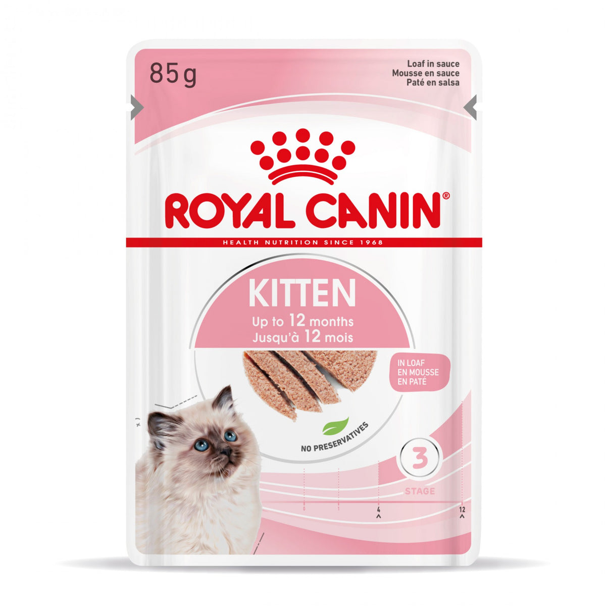 Royal Canin Kitten en mousse - pâtée chaton