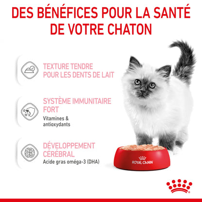 Royal Canin Kitten en mousse - pâtée chaton