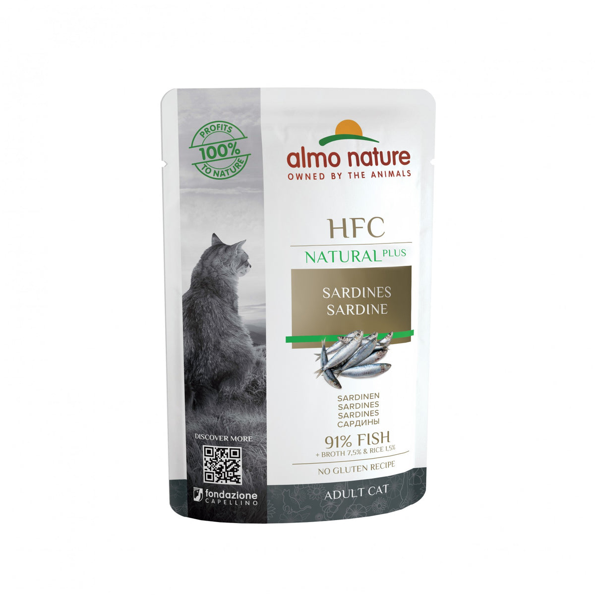 Almo Nature Pâtées Chat Adulte - HFC Natural + - 24 x 55 g