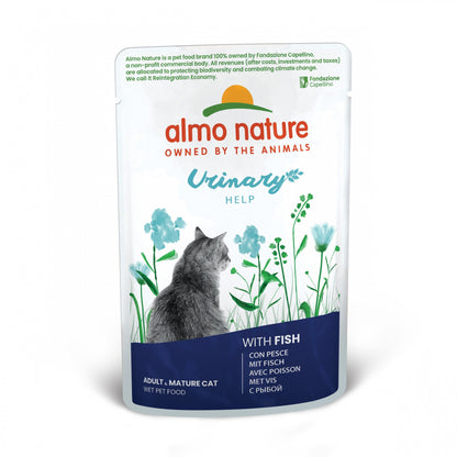 Almo Nature Pâtées Chat Adult - Holistic Fonctionnel Urinary Help - 30 x 70 g