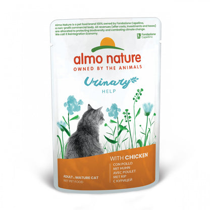 Almo Nature Pâtées Chat Adult - Holistic Fonctionnel Urinary Help - 30 x 70 g