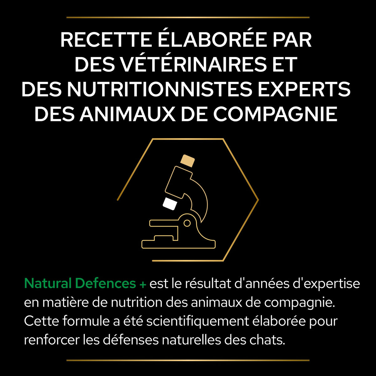 PRO PLAN® Natural Defenses+ en poudre - Aliment complémentaire pour chat