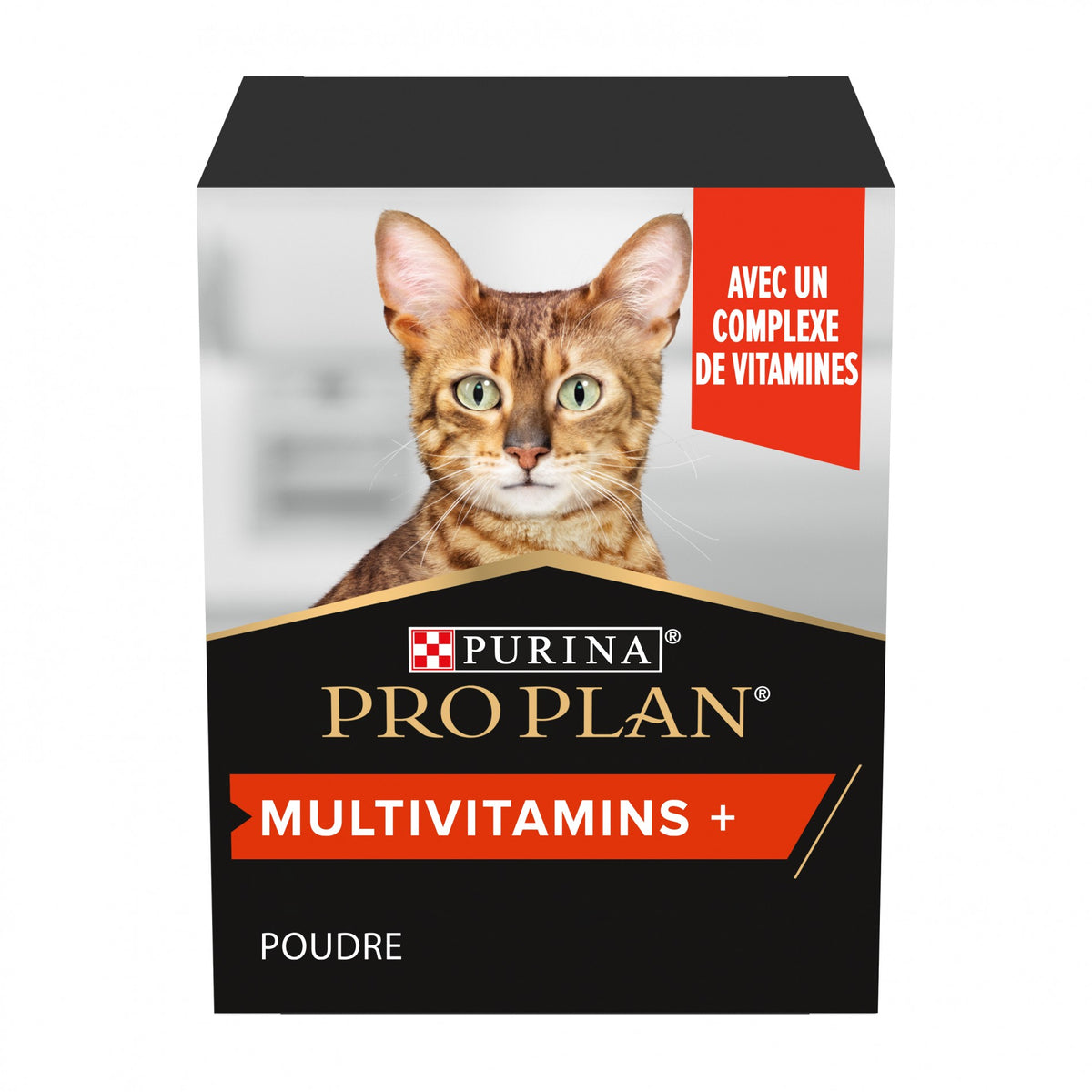 PRO PLAN Multi Vitamins+ en poudre - Aliment complémentaire pour chat