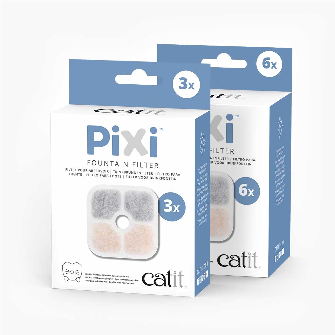 Filtres pour fontaines Pixi
