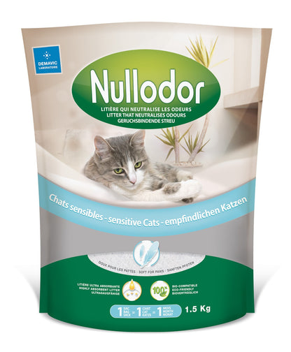 Litière Nullodor chats sensibles