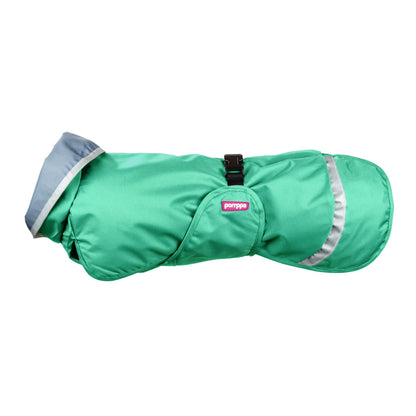 Pomppa Sade manteau imperméable pour chien Mint
